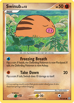 Swinub #77 PSA 10
