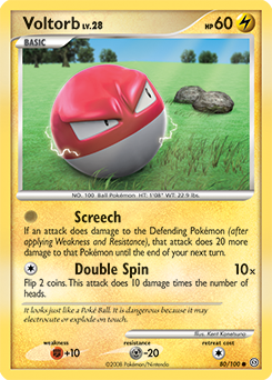Voltorb #80 Stormfront