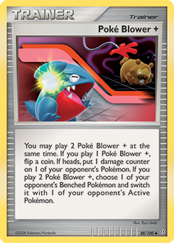Poké Blower + #88 PSA 10