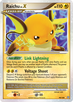 Raichu LV.X #99 Stormfront