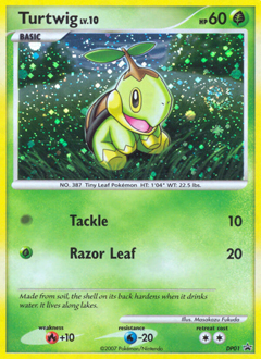 Turtwig #DP01 DP Black Star Promos