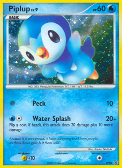Piplup #DP03 DP Black Star Promos