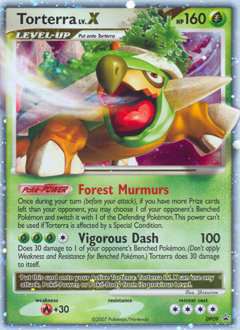 Torterra LV.X #DP09 DP Black Star Promos