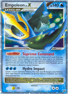 Empoleon LV.X #DP11 DP Black Star Promos