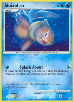Buizel #DP13 DP Black Star Promos