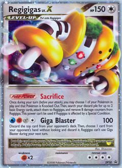 Regigigas LV.X #DP30 DP Black Star Promos