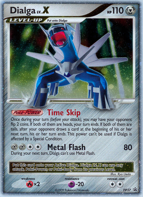 Dialga LV.X #DP37 DP Black Star Promos