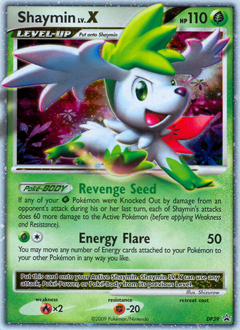 Shaymin LV.X #DP39 DP Black Star Promos