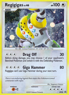 Regigigas #DP40 DP Black Star Promos