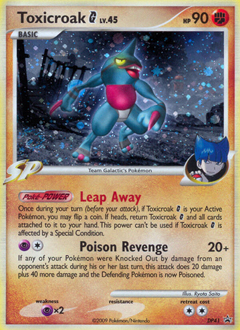 Toxicroak G #DP41 DP Black Star Promos