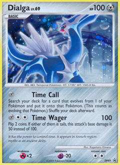 Dialga #DP49 DP Black Star Promos