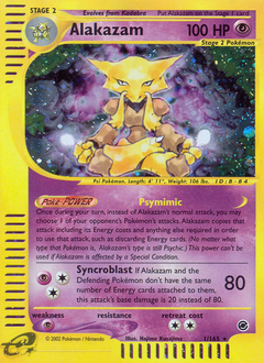 Alakazam #1 Expedition Base Set