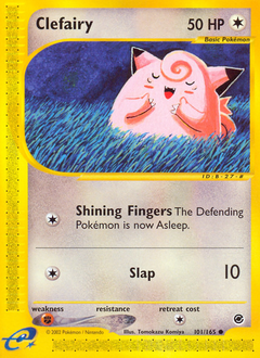 Clefairy #101 Expedition Base Set