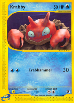 Krabby #115 Expedition Base Set