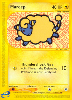 Mareep #119 Expedition Base Set