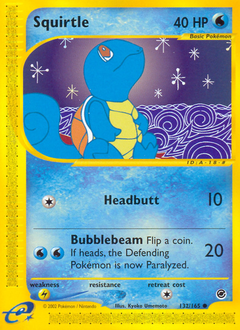 Squirtle Expedition Base Set #132
