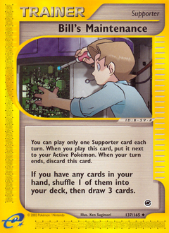 Bill's Maintenance #137 Expedition Base Set