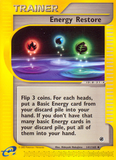 Energy Restore #141 Expedition Base Set