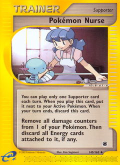 Pokémon Nurse #145 Expedition Base Set