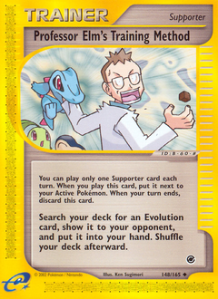 Professor Elm's Training Method #148 Expedition Base Set