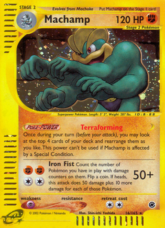 Machamp #16 Expedition Base Set