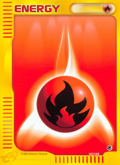 Fire Energy #161 Expedition Base Set