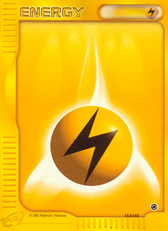Lightning Energy #163 Expedition Base Set