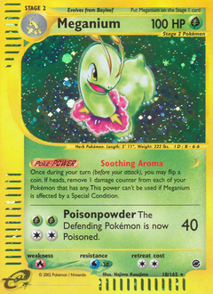 Meganium #18 Expedition Base Set