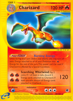 Charizard #40 Expedition Base Set