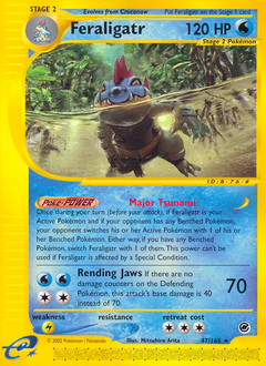Feraligatr #47 Expedition Base Set