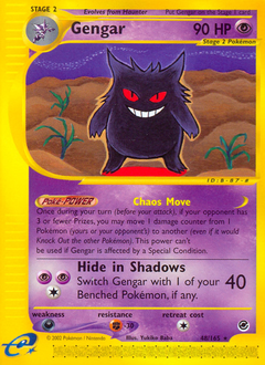 Gengar #48 Expedition Base Set
