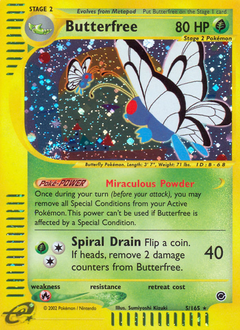 Butterfree #5 Expedition Base Set
