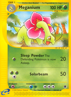 Meganium #53 Expedition Base Set