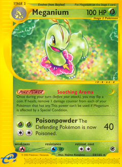 Meganium #54 Expedition Base Set