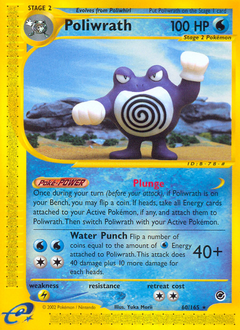 Poliwrath #60 Expedition Base Set