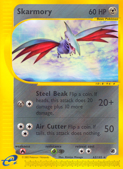 Skarmory #63 Expedition Base Set
