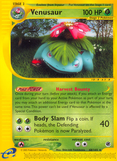 Venusaur #68 Expedition Base Set
