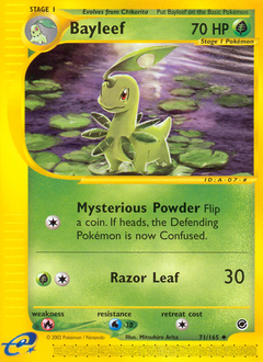 Bayleef #71 Expedition Base Set
