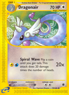 Dragonair #75 Expedition Base Set