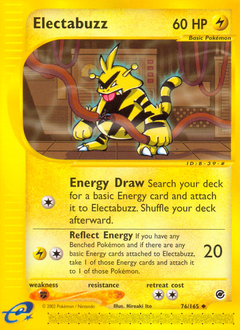 Electabuzz #76 Expedition Base Set