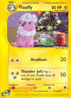 Flaaffy #77 Expedition Base Set