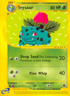 Ivysaur Expedition Base Set #82