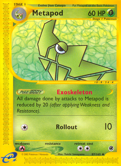 Metapod #87 Expedition Base Set