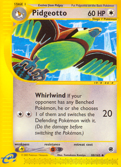 Pidgeotto #88 Expedition Base Set