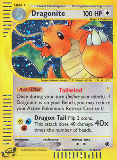 Dragonite #9 Expedition Base Set