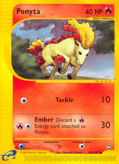Ponyta #102 Aquapolis