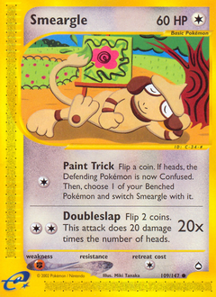 Smeargle #109 Aquapolis