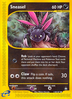 Sneasel #110 PSA 10