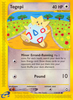Togepi #114 Aquapolis