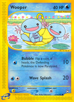 Wooper #117 Aquapolis